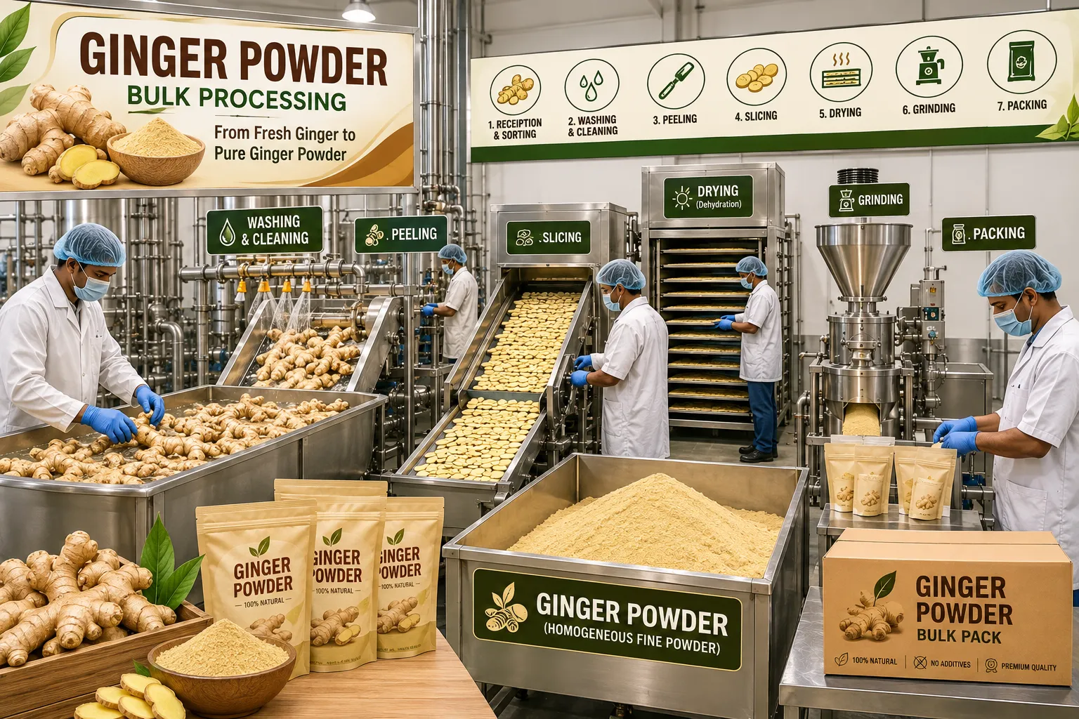 Ginger powder